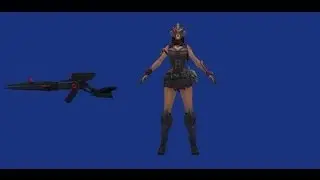 HEADHUNTER CAITLYN SKIN MODEL - LEAGUE OF LEGENDS - LOL PBE , EthanD / EthanDJ