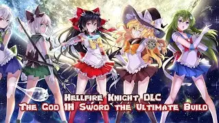 Code Vein Hellfire Knight DLC - The God 1H Sword the Ultimate Build! (1H Sword only Challenge)
