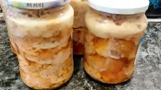 Мясо тушёное в скороварке СССР так называемая 