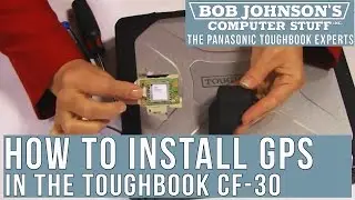 How to Install a GPS / Antenna in the Panasonic Toughbook CF-30