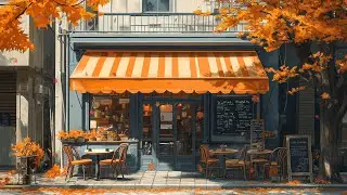 Empty Cafe shop🌿Autumn atmosphere🍁Lofi Music - Lofi Hip Hop Mix | with Study/Work - Loif Coffee ☕