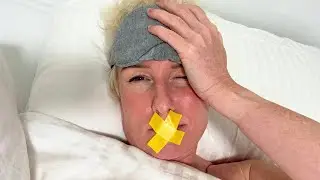 I Tried Sleeping with My Mouth Taped Shut