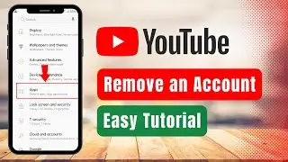 How to Remove Account on YouTube !