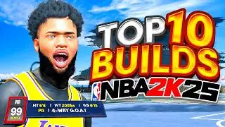 TOP 10 POINT GUARD BUILDS in NBA 2K25