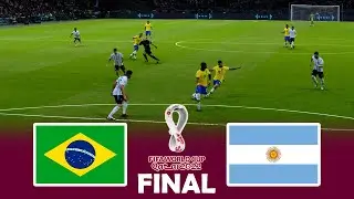 PES 2021 - Brazil vs Argentina | FIFA World Cup 2022 Final