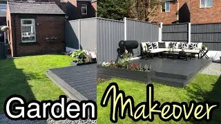 GARDEN TRANSFORMATION 🌳🌻🌸 | GARDEN MAKEOVER REVEAL | FULL DIY GARDEN RENOVATION TIMELAPSE