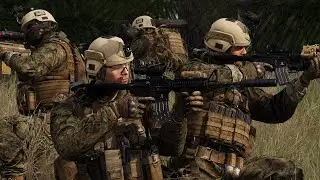 Arma 3 - US Marine Force Recon Infiltration to Chinese Military Island