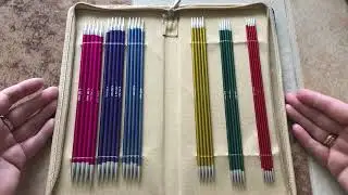 ОБЗОР НАБОРА ЧУЛОЧНЫХ СПИЦ от Knit Pro ZING/ Бюджетный и качественный вариант