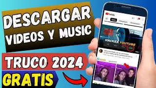 Desde el Celular! Descargar MÚSICA y VÍDEOS Gratis en Youtube 2024 (Sin Copyright)✅