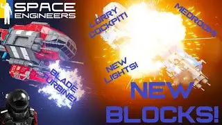 Space Engineers: Warfare Evolution Update! New Blocks and DLC Logos Theory!