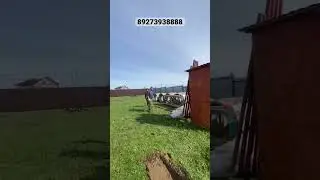 Неудачная попытка заезда на участок. Камаз тонет в глине.  