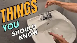 How to Fix a Broken Sink Stopper - Replacing the Stopper Pivot Rod