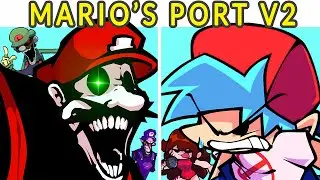 Friday Night Funkin VS Mario FNF Port V2 FULL WEEK [CANNED] (FNF MOD) (MARIO 85 / MX / Mario.EXE)