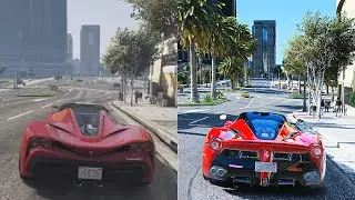 ►GTA 5 - Xbox 360 vs 8k resolution RTX 2080 Ti Gaming PC! Ultra-Realistic Redux ◉GTA 6 Graphics Mod!