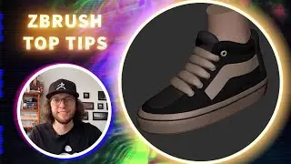 Making Cool Sneakers Using Extract ZRemesh and ZModeler - ZBrush Top Tips - Deryck Pelegrini