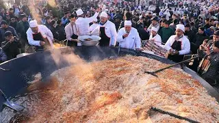 Prepared the world's largest pilaf, 8 tons