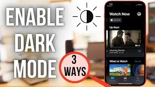 How to Turn On Dark Mode iPhone 13/13 Pro Max/Mini [3 Easy Ways]