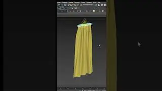 HOW TO MODEL A CURTAIN IN 3DS MAX #3dsmax #coronarender #3dvisualization #vray #3dmodeling