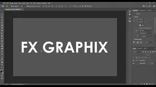 Simple Sliced Text Effect In photoshop | #fxgraphix #shorts #short