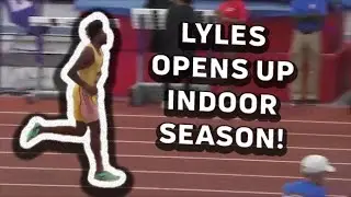 Noah Lyles Opens 2024 Indoor Season With 6.63 60m Win At Florida Collegiate Invitational