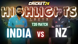 India vs New Zealand || Lets Chase A Target # 3 || Cricket 24