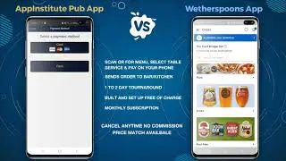 Get a table service app like Wetherspoons