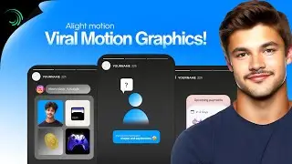 How to make UI Animation in Alight Motion | Reels editing tutorial