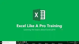 Excel Like A Pro Training Webinar