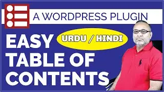 Add Table of Contents to wordpress posts and pages using elementor, gutenberg and Classic Editor