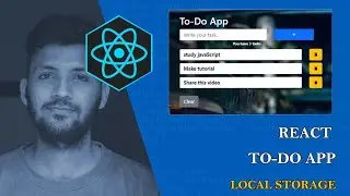 React Tutorial : ToDo app with localStorage