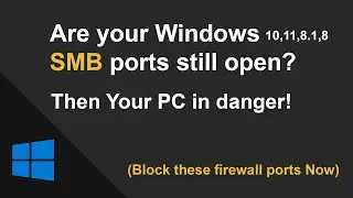 Prevent Ransomware Attack On Computer | Windows 11, Windows 10, 8.1,8 and 7