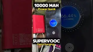 Super Vooc Fast Charging Power Bank 10000 mah Battery 🔋🔥🔋 #shortvideo #shorts