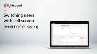 Switching users with sell screen