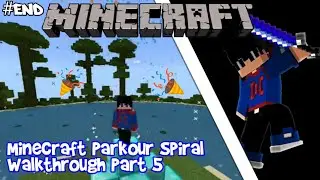 Akhirnya Sampai Puncak😆😆!! - Minecraft Parkour Spiral Walkthrough Part 5 (END)