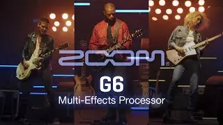 ZOOM G6 Multi-Effects Processor for Guitar