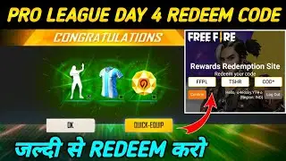 PRO LEAGUE REDEEM CODE | FREE FIRE REDEEM CODE TODAY 29 JUNE | FF NEW REDEEM CODE TODAY