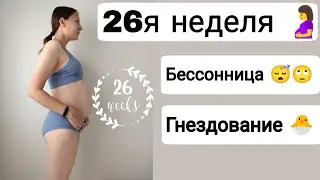 Моя 26 я Неделя Беременности 🤰 | Бессонница😣 | Синдром Гнездования 🐤|Ухудшилось Состояние Волос🥲