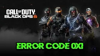 Fix Call Of Duty Black Ops 6 Error Code (0x1) The Game Has Crashed On PC [Xbox Game Pass]