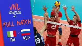 Italy 🆚 Russia - Full Match | Men’s Volleyball Nations League 2019