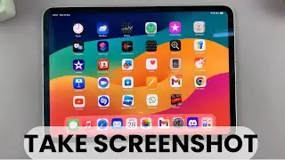 How To Screenshot On iPad