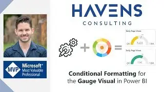 Conditional Formatting for the Gauge Visual in Power BI