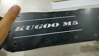 Kugoo m5 Устраняем скрип деки