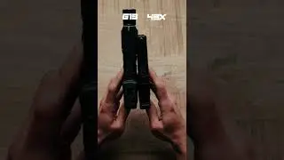 G19 vs 19X vs 43X Size Comparison #glock