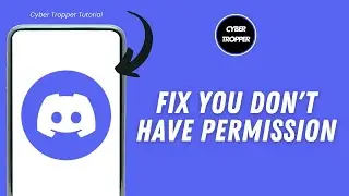 How To Fix Discord You Don't Have Permission