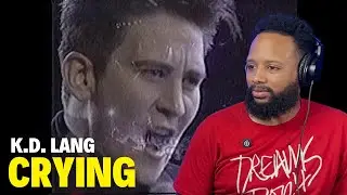 FIRST TIME LISTENING TO | K.D. LANG - CRYING (Roy Orbison Tribute) | REACTION