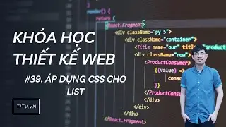 Thiết kế web 39 - Áp dụng CSS cho LIST