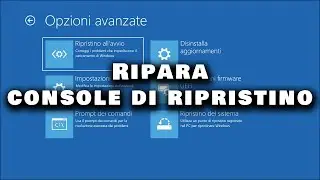 Ripara console di ripristino - [by Stexup]