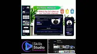 🚀Responsive Portfolio Website! 