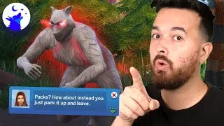 My Sim was turned into a Werewolf! The Sims 4 Werewolves (Part 2)