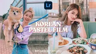 Korean Pastel Film Lightroom Preset | How To Edit Korean Pastel Film Filter Tutorial in Lightroom